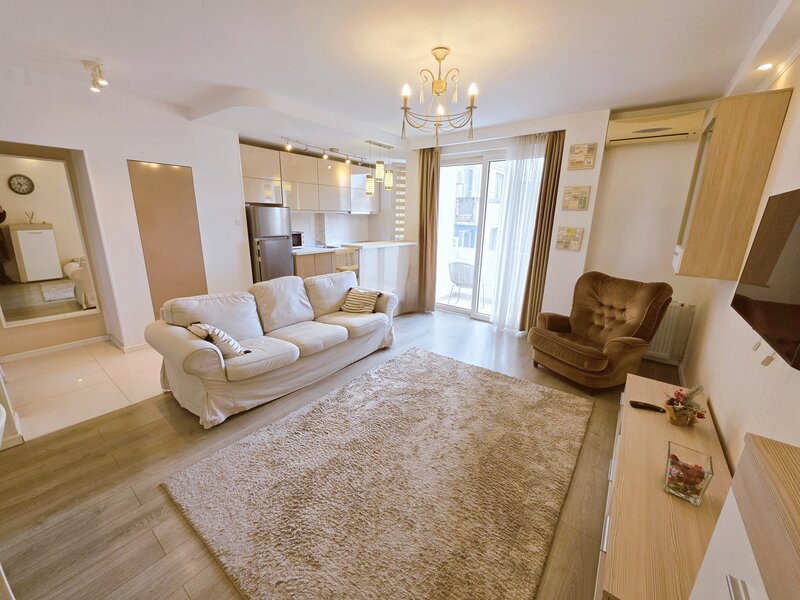 Nicolae Balcescu, 2 camere vanzare, et. 5/9, mobilat